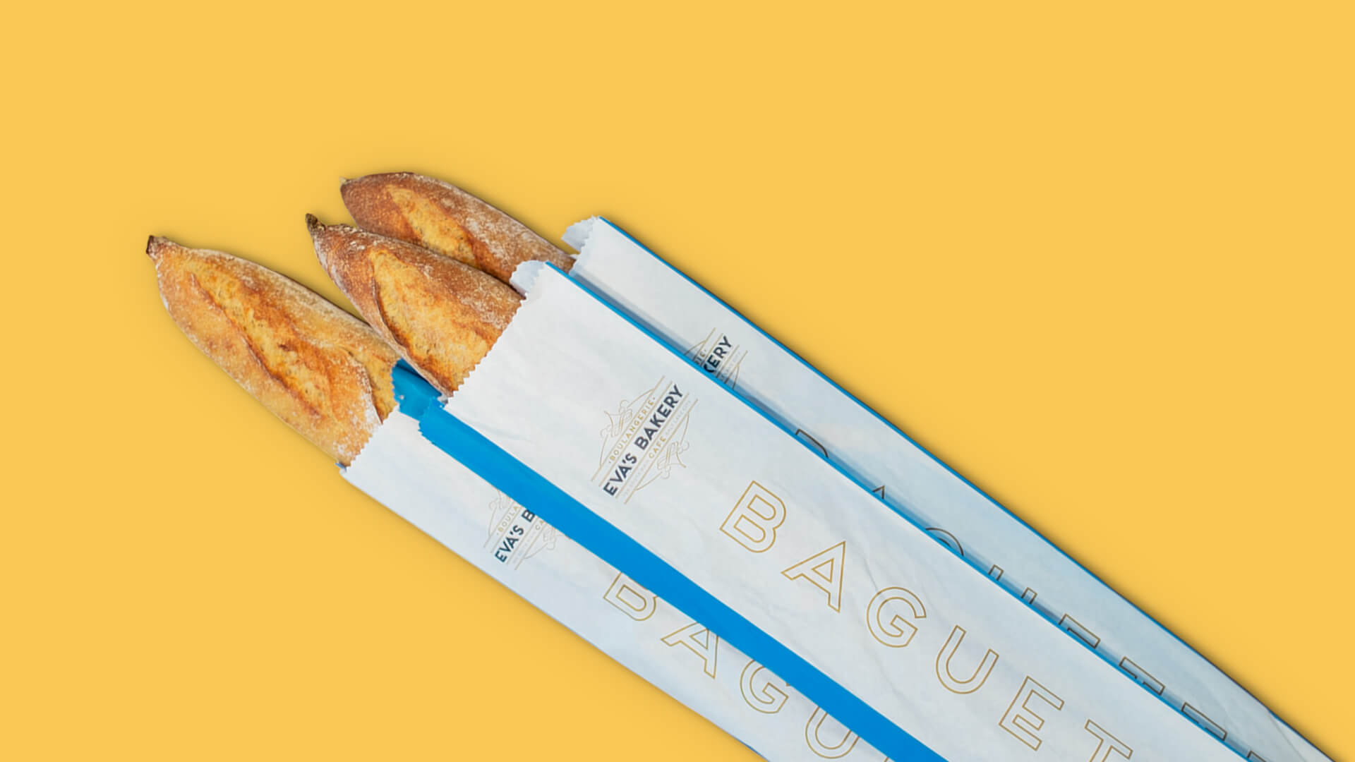 Baguette Packaging - Eva's Bakery