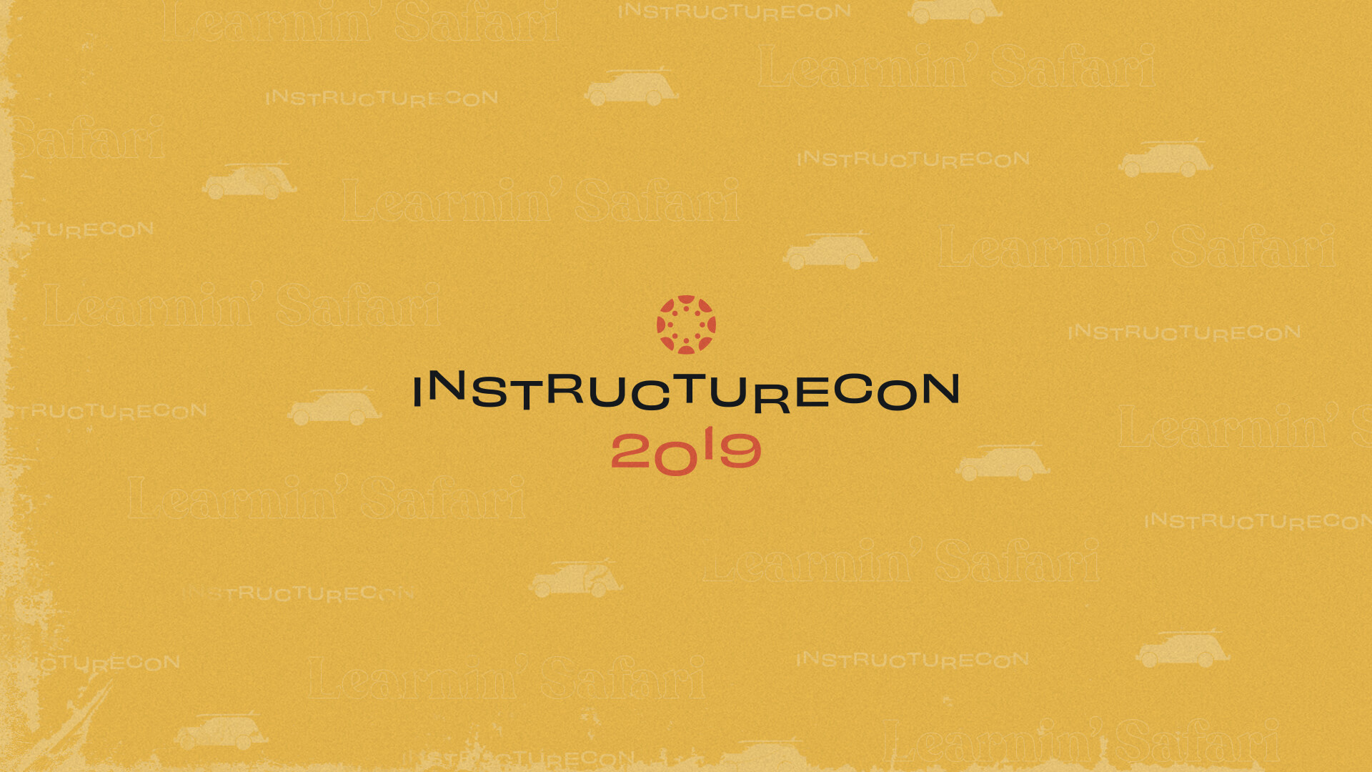 Logo lockup - InstructureCon 2019