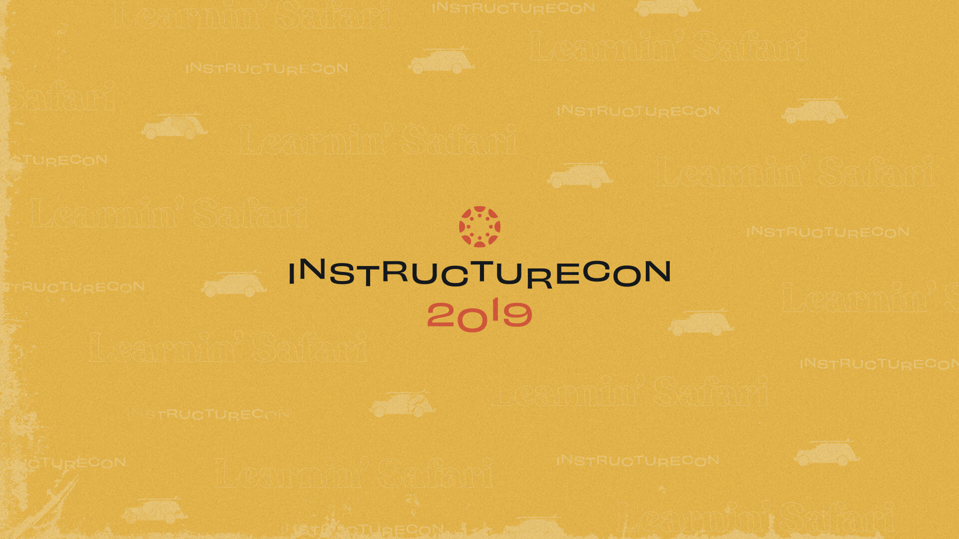 Logo lockup - InstructureCon 2019